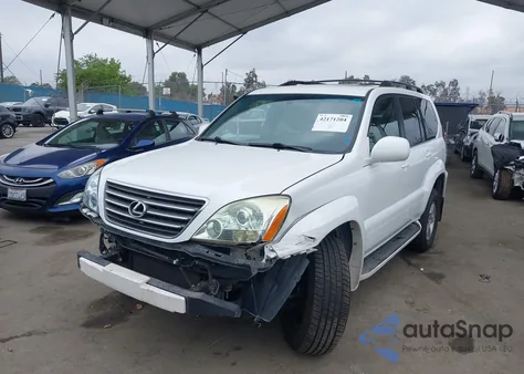 2006 Lexus Gx 470 from USA, damaged, VIN JTJBT20X060113669